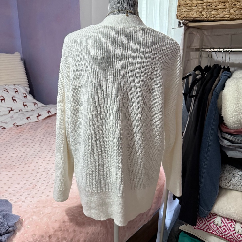 Madewell Cardigan Texture Sweater - Picture 6 of 9